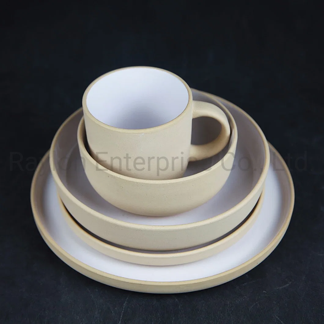 Wholesale/Supplier Promotional Gift Set Christmas Holidays Tableware Plate with Mug Bowl Dinner Set Plate Sets Dinnerware