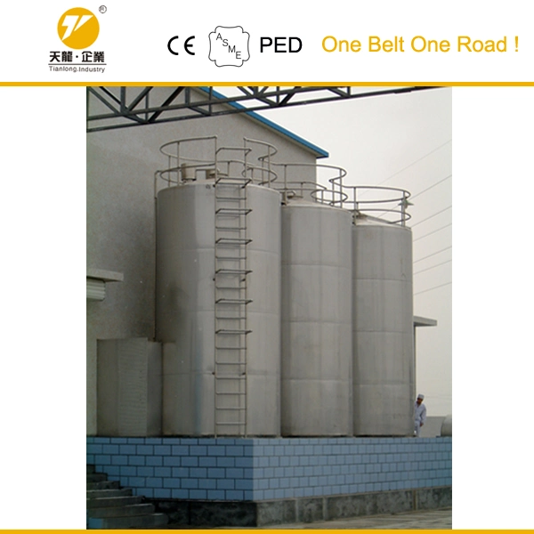 Large Capacity Scale Stainless Steel Storage Mixing Tank