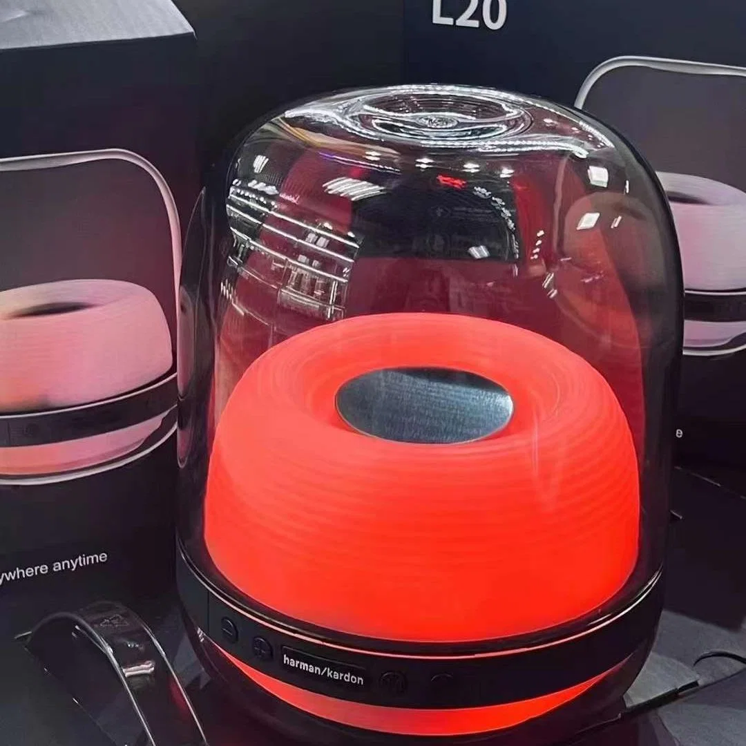 Harman Kardon 4-го поколения Crystal динамик Aura Studio4 музыку из стекла 4-го поколения 360 градусов стерео Bluetooth для настольных ПК динамик сабвуфера Compu