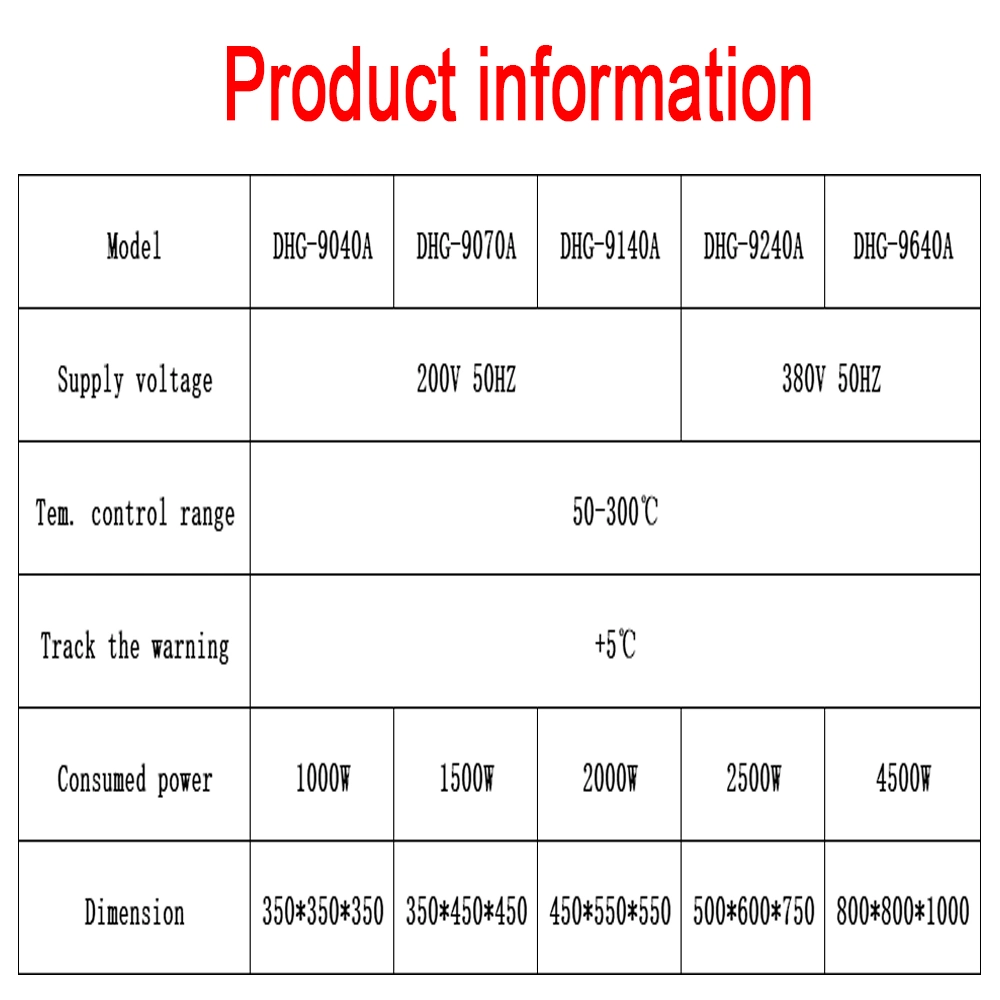 Sugold Dhg-9013A Desktop Biological Dedicated Vacuum Drying Chamber