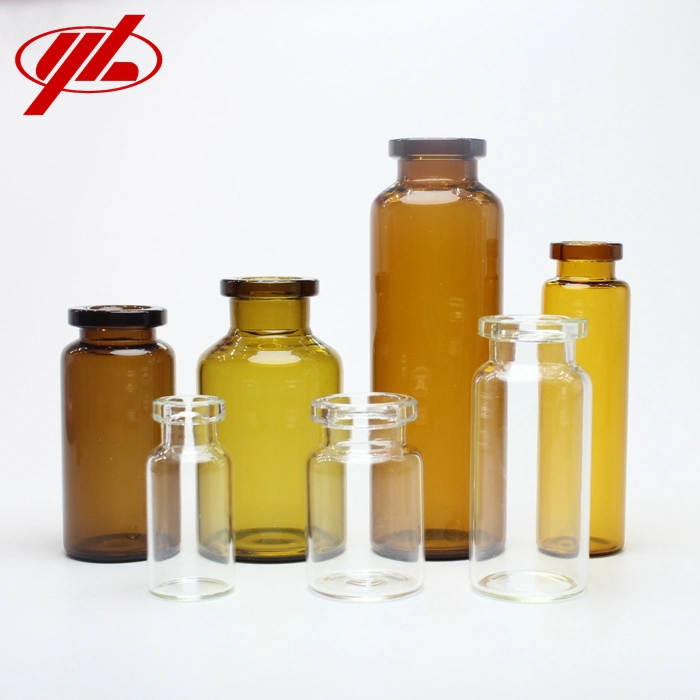 Flip off Cap Vial Glass Packaging