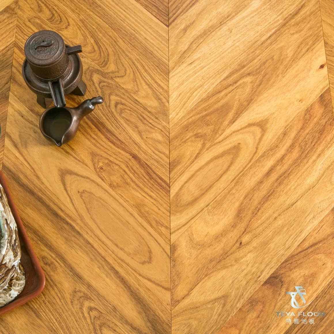 Rosewood Flooring, Chevron Engineered Wood Flooring, Rosewood Parquet