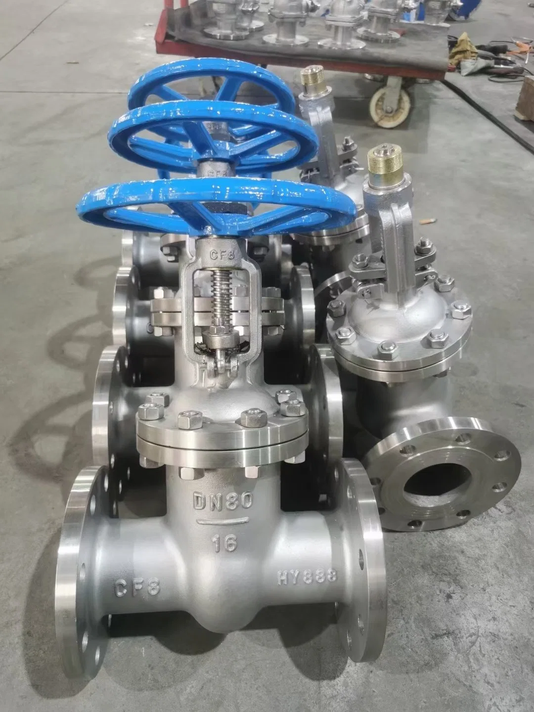 Stainless Steel Body Flange End Water Seal Handwheel Gate Valves (Z41H)