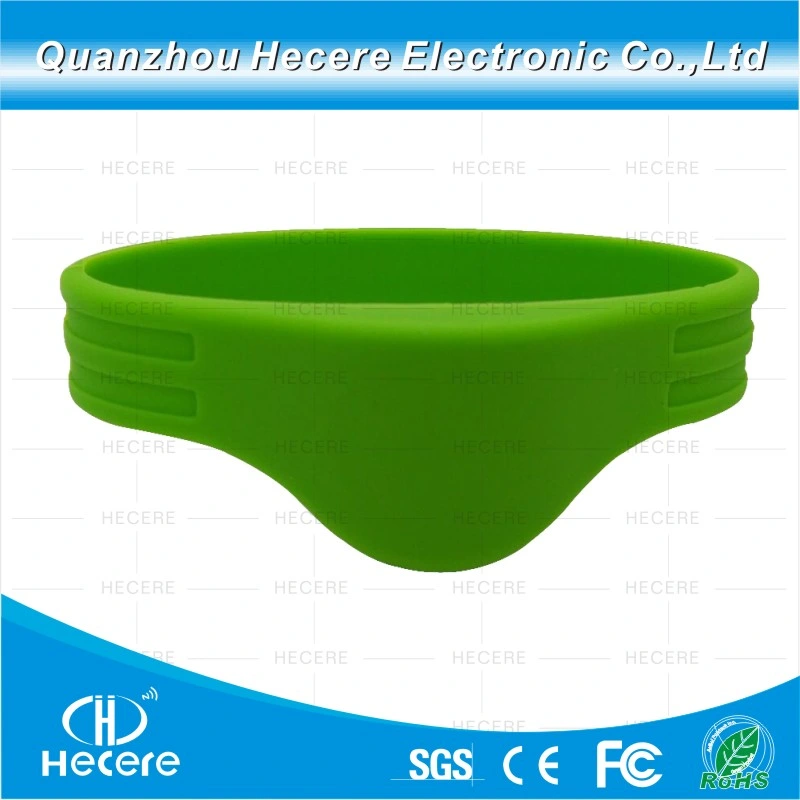 Newest 100% Eco-Friendly Silicone Waterproof RFID Wristband Bracelet