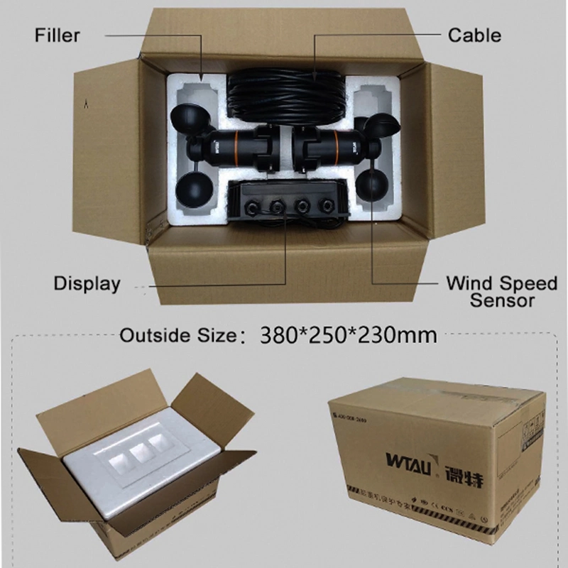 Crawler Crane Wind Speed Measuring Instrument Wtf B500