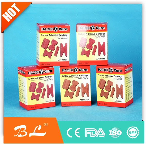 Hypoallergenic Glue Adhesive Bandages Wound Plaster Band Aids J19