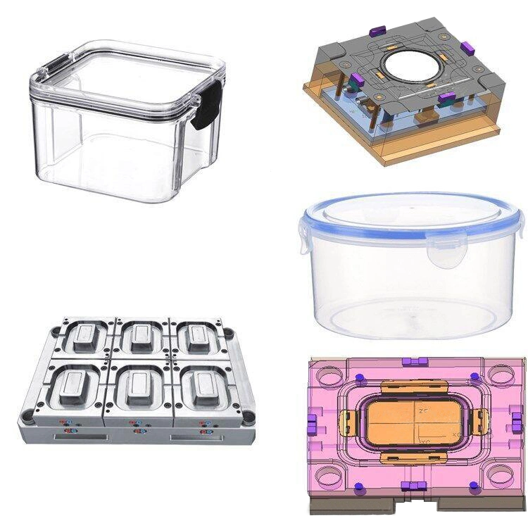 Disposable/Non-Disposable Plastic Injection Lunch Box/to-Go Box Mould Plastic Food Container Mold