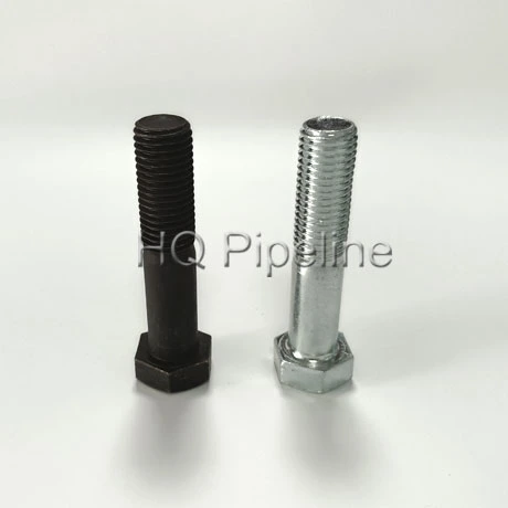 Grade4.8/8.8/10.9/12.9 DIN931/DIN933 Stainless/Carbon Steel Black/Zinc Full/Half Thread Hex Head Nut and Bolt