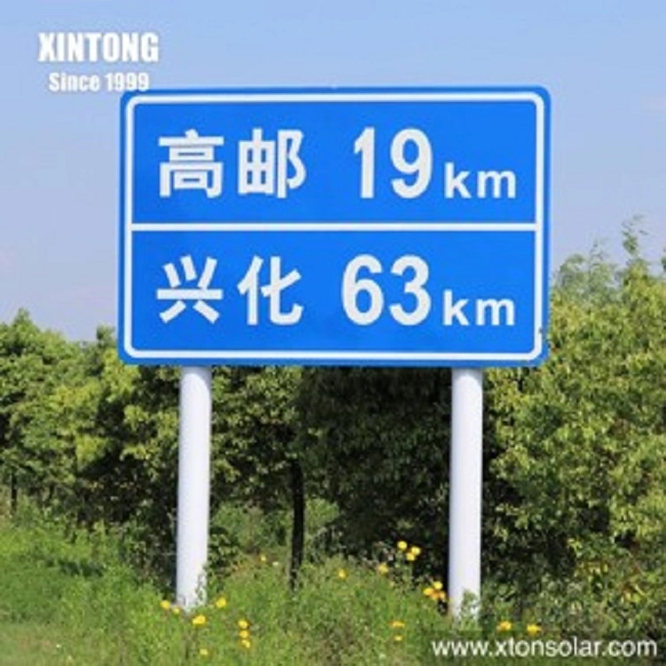 UV Printing Public Xintong 60mm Stop Limit Traffic Sign with Good Price