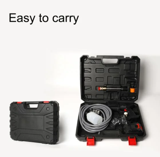 Top-Qualität Schnurlose Tragbare Hochdruck-Wasserpistolen Elektroauto Waschpistole mit wiederaufladbarer Batterie-Autowaschmaschine