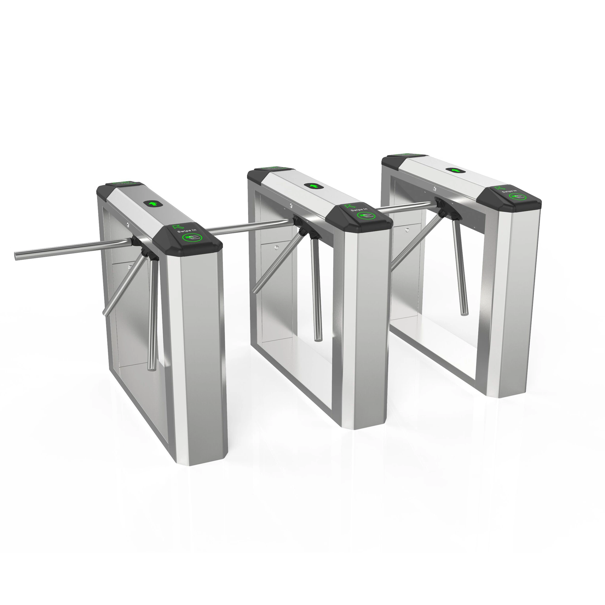 Strict Management Double Door Entrance Access Rolling Turnstile Automatic Turnstile System