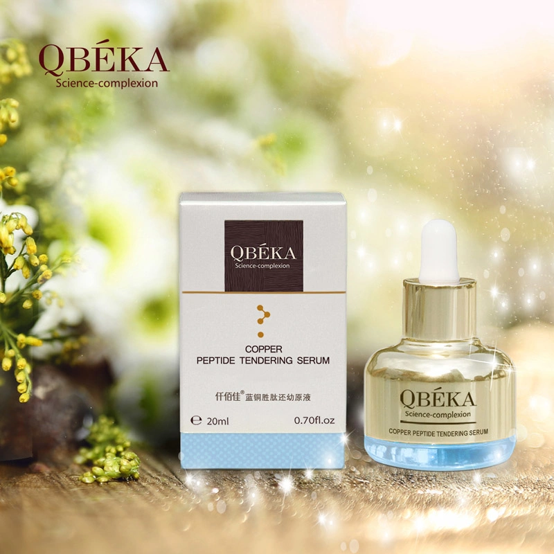 Qbeka peptide cuivre sérum anti-âge sérum anti-rwinkle sérum