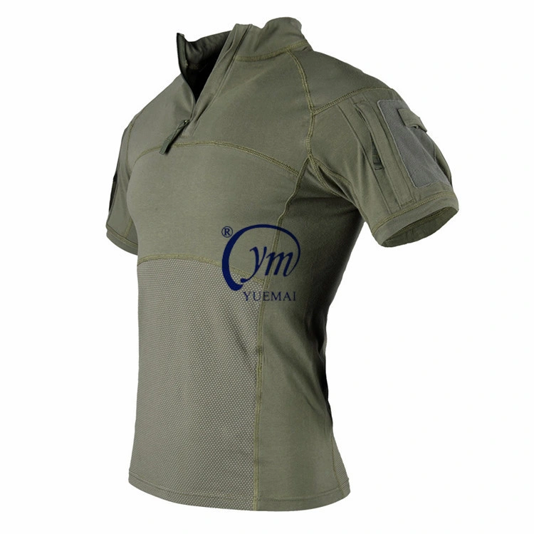 Short Sleeve Combat Uniform Training Suit Military Tactical Frog Shirt