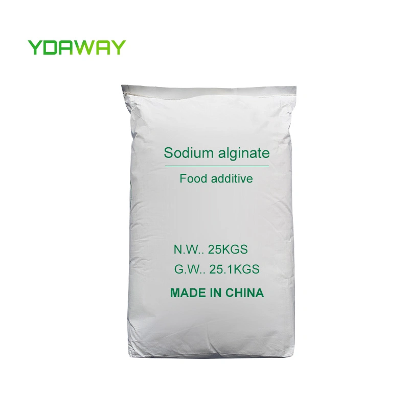 Additif alimentaire à faible prix de la poudre d'alginate de sodium/Sodium les alginates