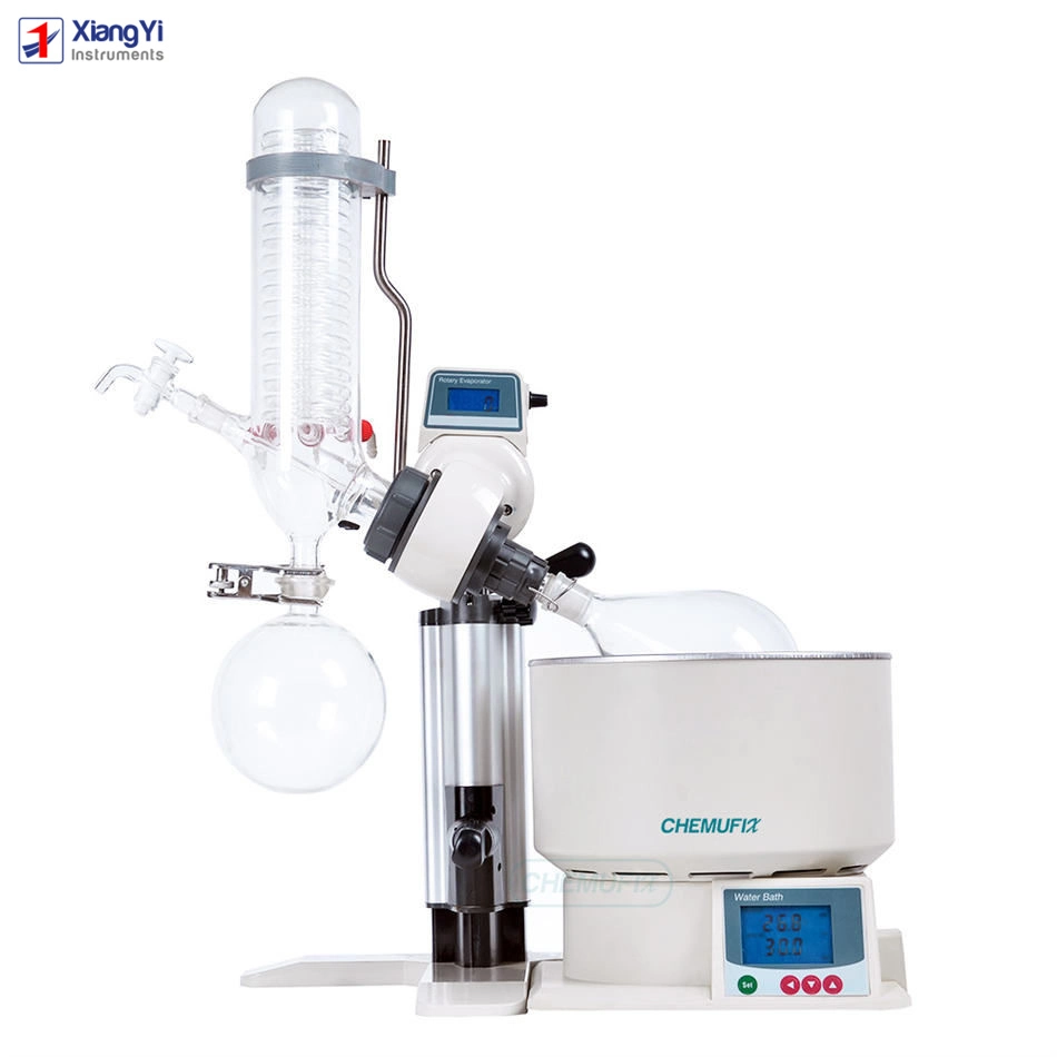 2L Vacuum Rotary Evaporator Rotovap Digital Display Slide & Manual Lifting