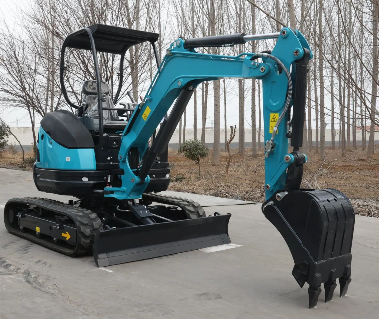 2.5 Ton Mini Digger Uses Rubber Tracks 2.5ton Small Excavator Environmentally Friendly Diesel Engines for Sales