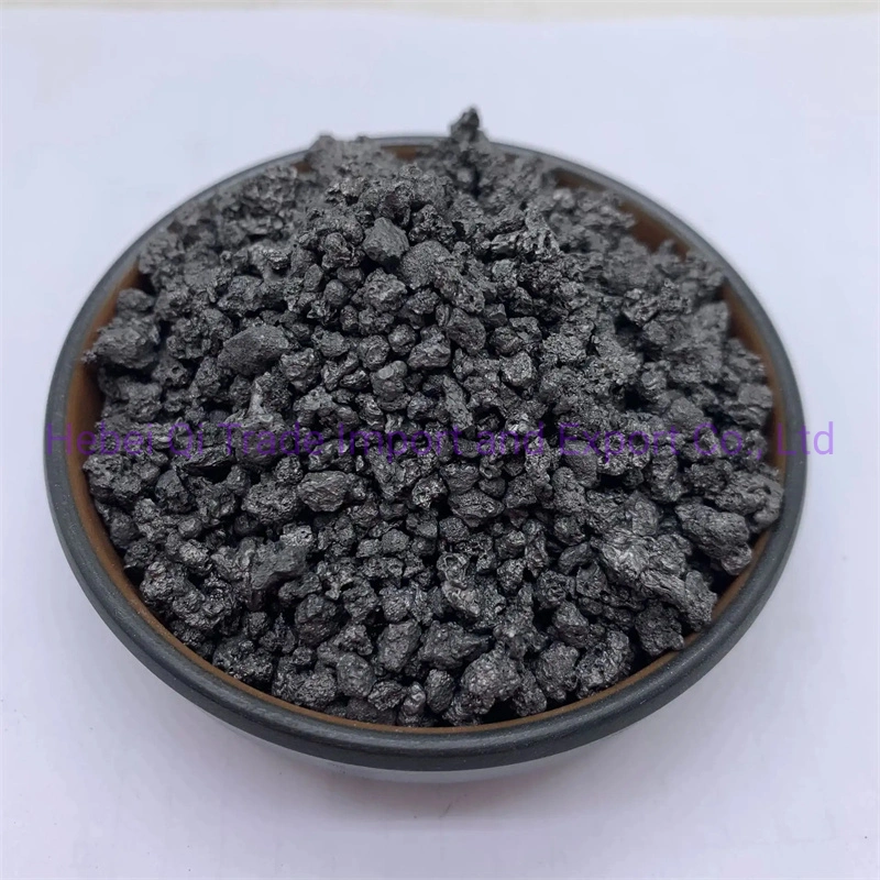 Fonte de la métallurgie en acier 99% 98.5% 98% 2-6mm 5-15mm additif au carbone, agent de raistage au carbone GPC / coke de pétrole graphite