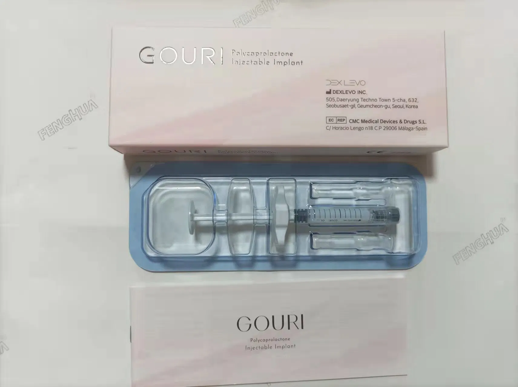 2023 original Gouri colágeno estimulador piel Polycaprolactone injectable PCL Dermal Relleno Gouri relleno cara de inyección volumen arrugas Eliminar Olidia PLLA