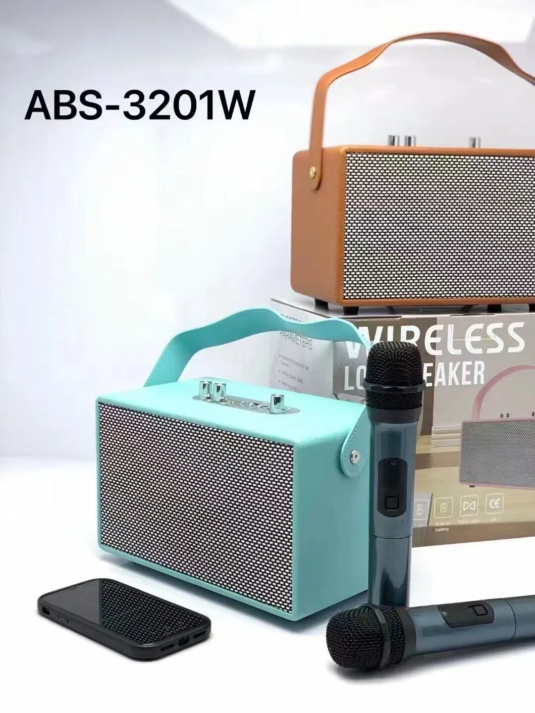 El nuevo altavoz inalámbrico Mini Karaoke y micrófono portátil para el hogar Bt Regalo de micrófono de altavoz de fiesta