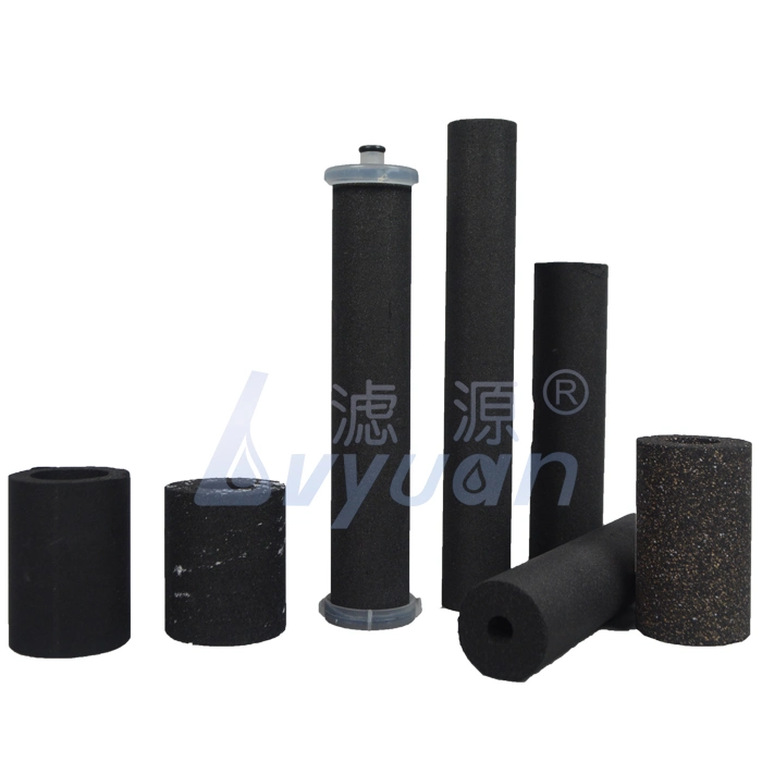 Multi Porous Square Cube Design Activated Block Carbon Honeycomb Sintered Carbon Filter for 10 20 Microns Air/Liquid Water Filter