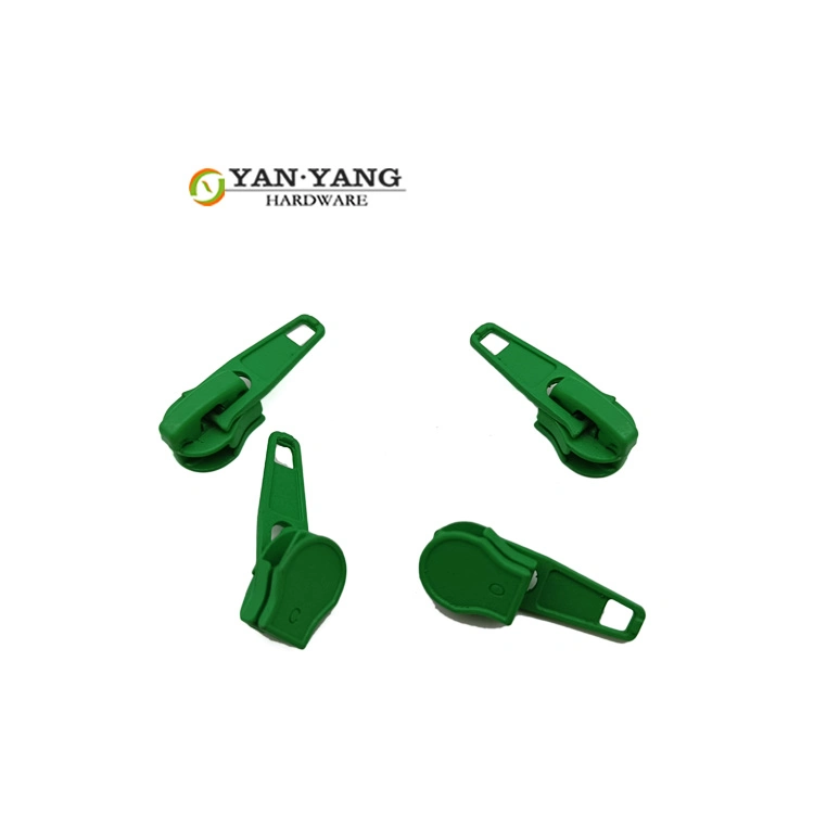 Yanyang Custom Zipper Slider for Red Brown, #5 Lock Nylon Puller