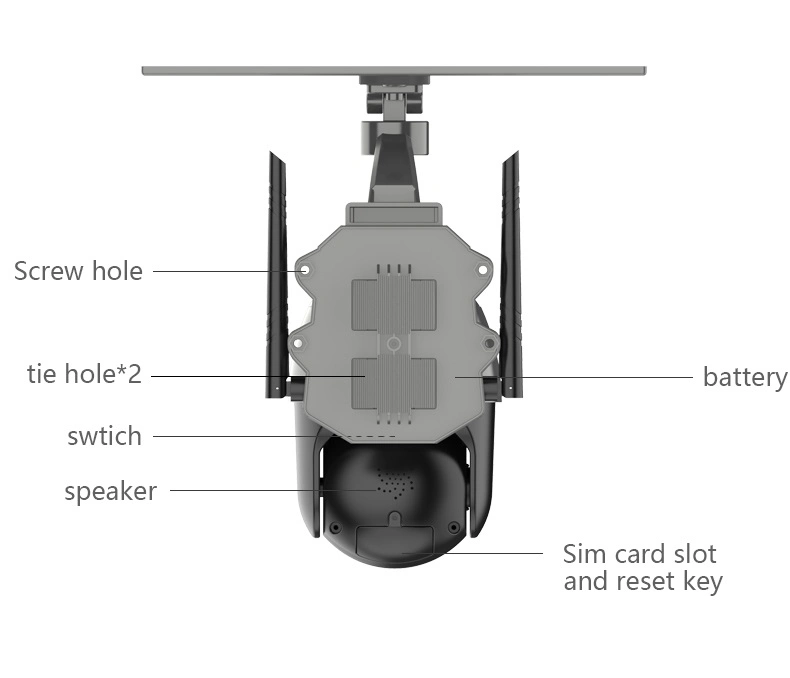 New Arrival Battery Powered CCTV WiFi Wireless Security Camera