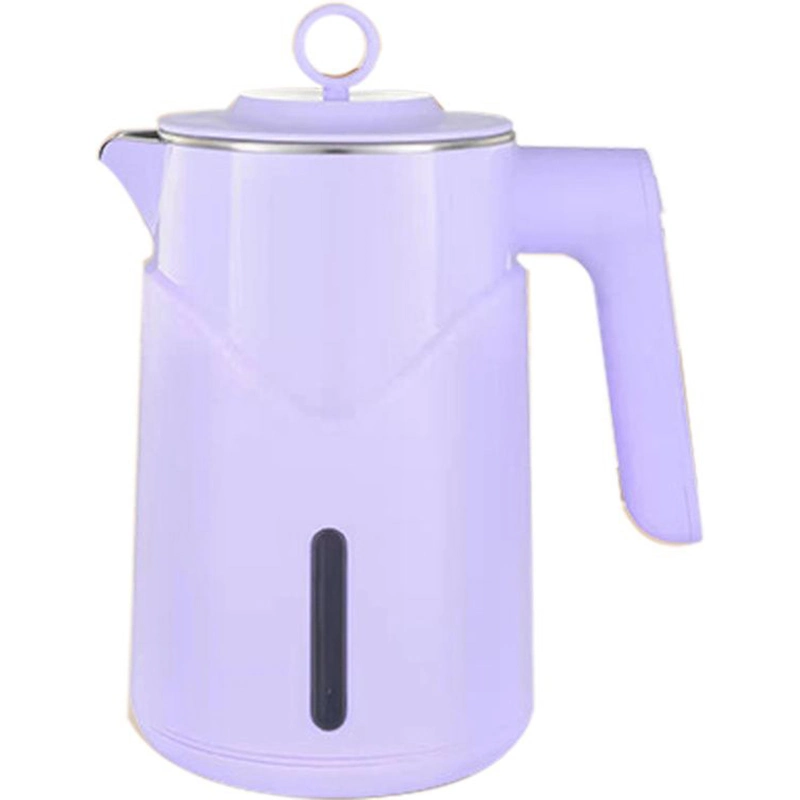 Food Grade Cordless Double Wall Plastic Electric Mini 2L Portable Kettle 1500W Electric Jug