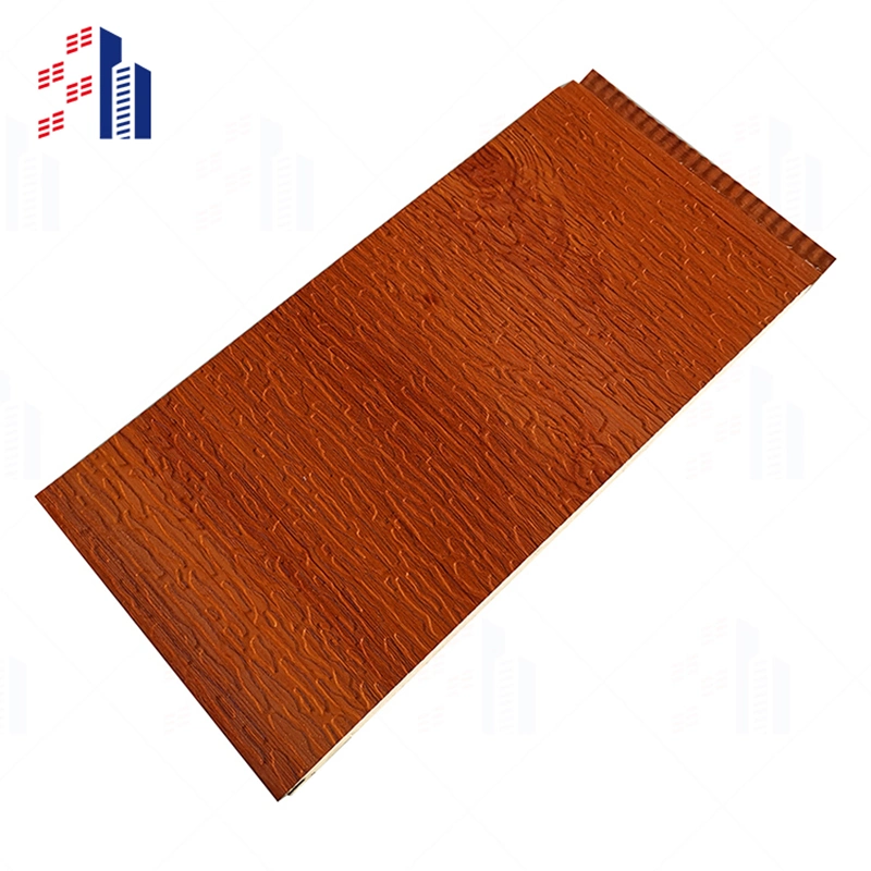 16mm Brick Pattern Wall Exterior Wall Board Waterproof Polyurethane Sandwich Panels