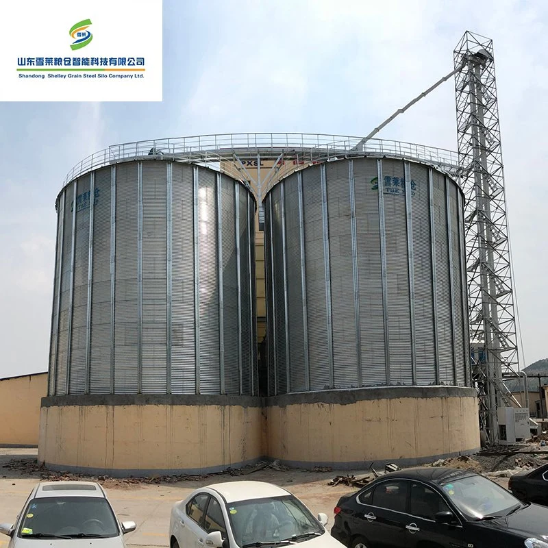 Galvanized Sesame Barley Coffee Beans Storage System Grain Wheat Corn Maize Silos Prices