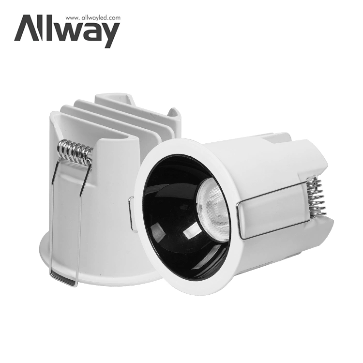 Allway High quality/High cost performance Free Samples 35mm 3W Cut-out Mini Spot Light Recessed LED Spot Light