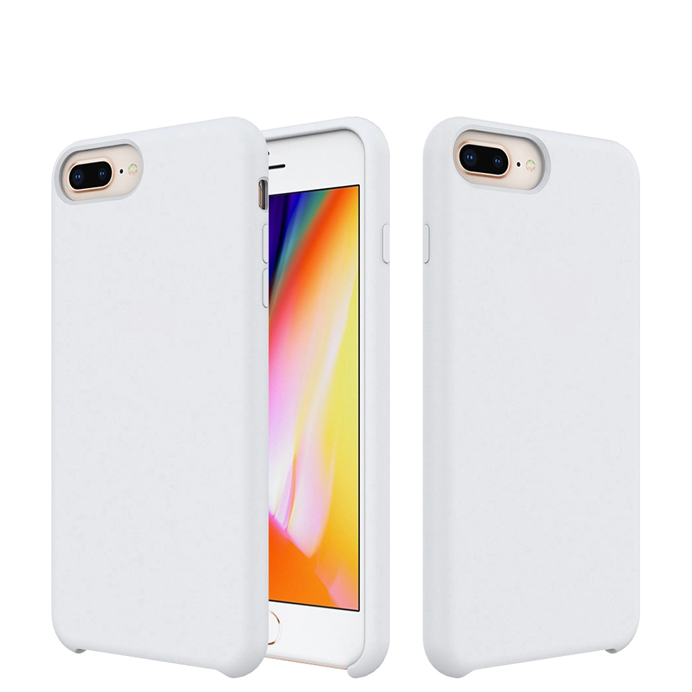 Comercio al por mayor funda de teléfono móvil de alta calidad cubierta de silicona para el iPhone 6plus/7plus/8 plus