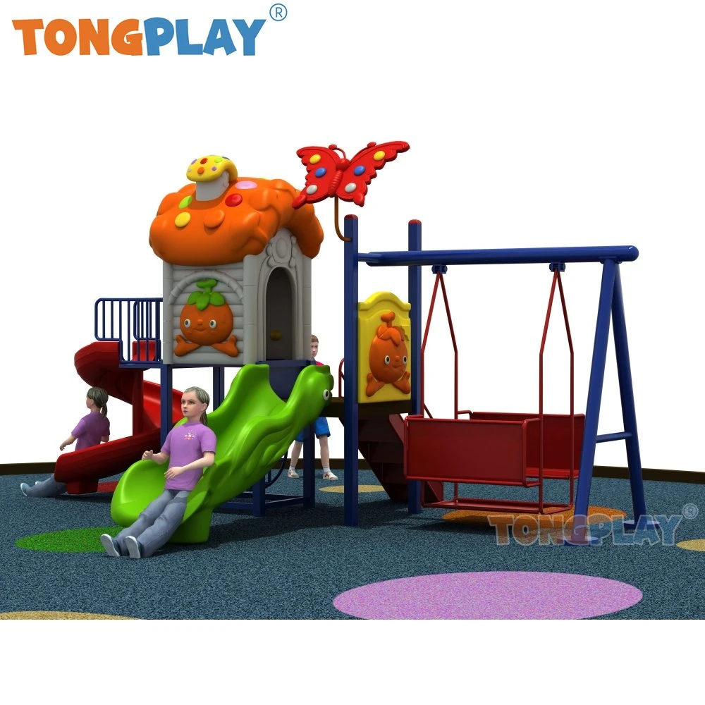 Tongplay Aqua Dome diapositiva exterior de plástico y estructura de escalada Niños amistosos correr para niños de Kindergarten