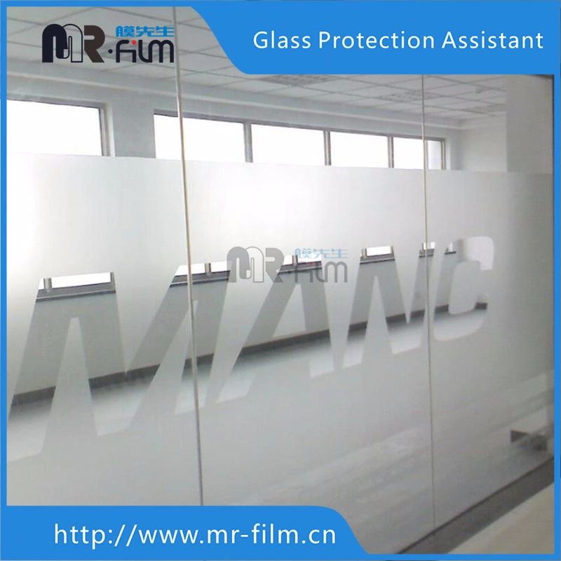 Transparent Opaque Frosted Cellophane Bathroom with Plastic Glass Film