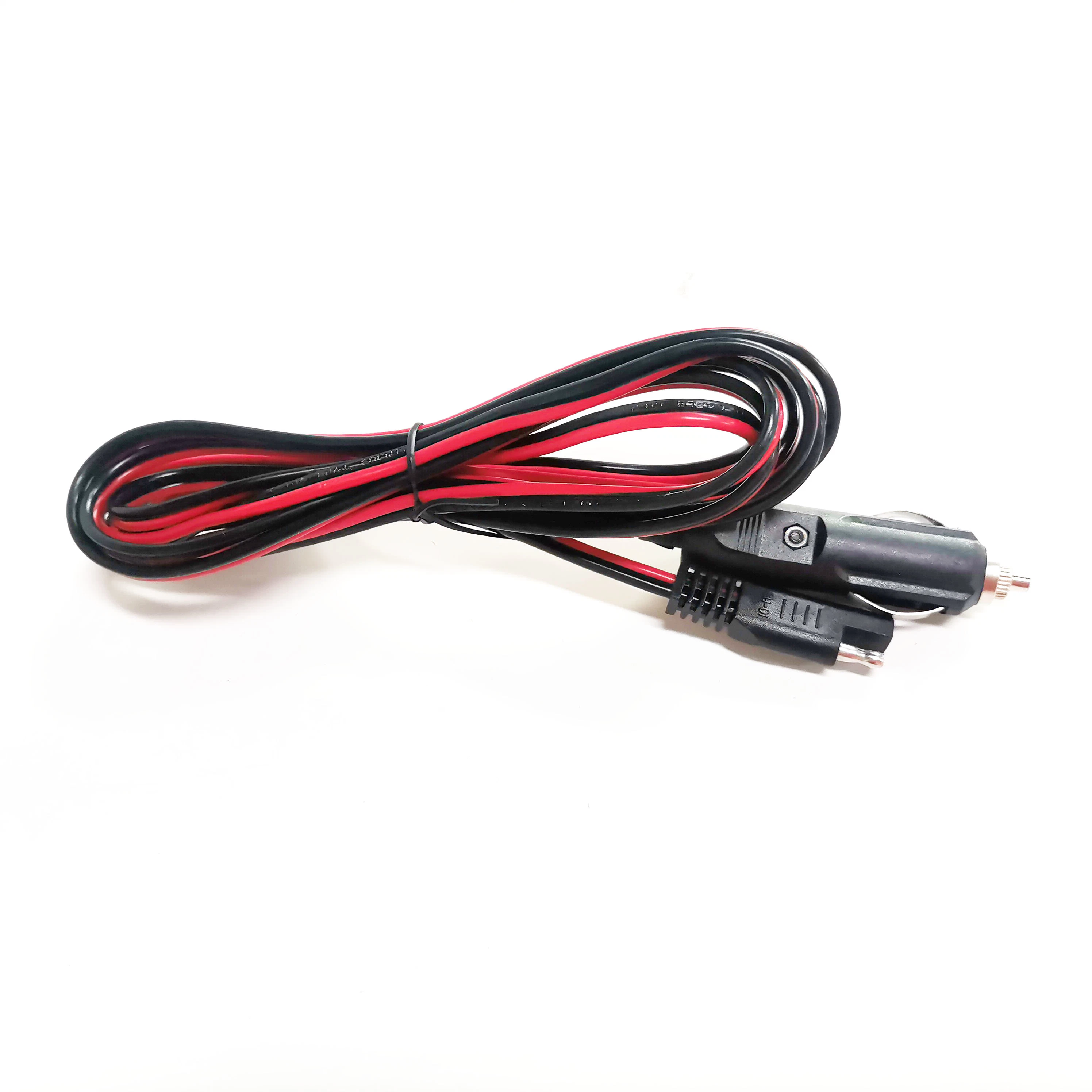 Una liberación rápida extensión de 24V 12V Cable de alimentación Enchufe del encendedor del coche de cable SAE