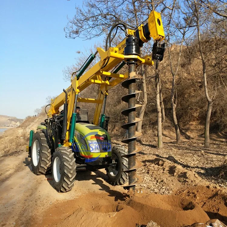 Máquina de Perfuração de Buraco de Poste de Concreto para Trabalho Elétrico