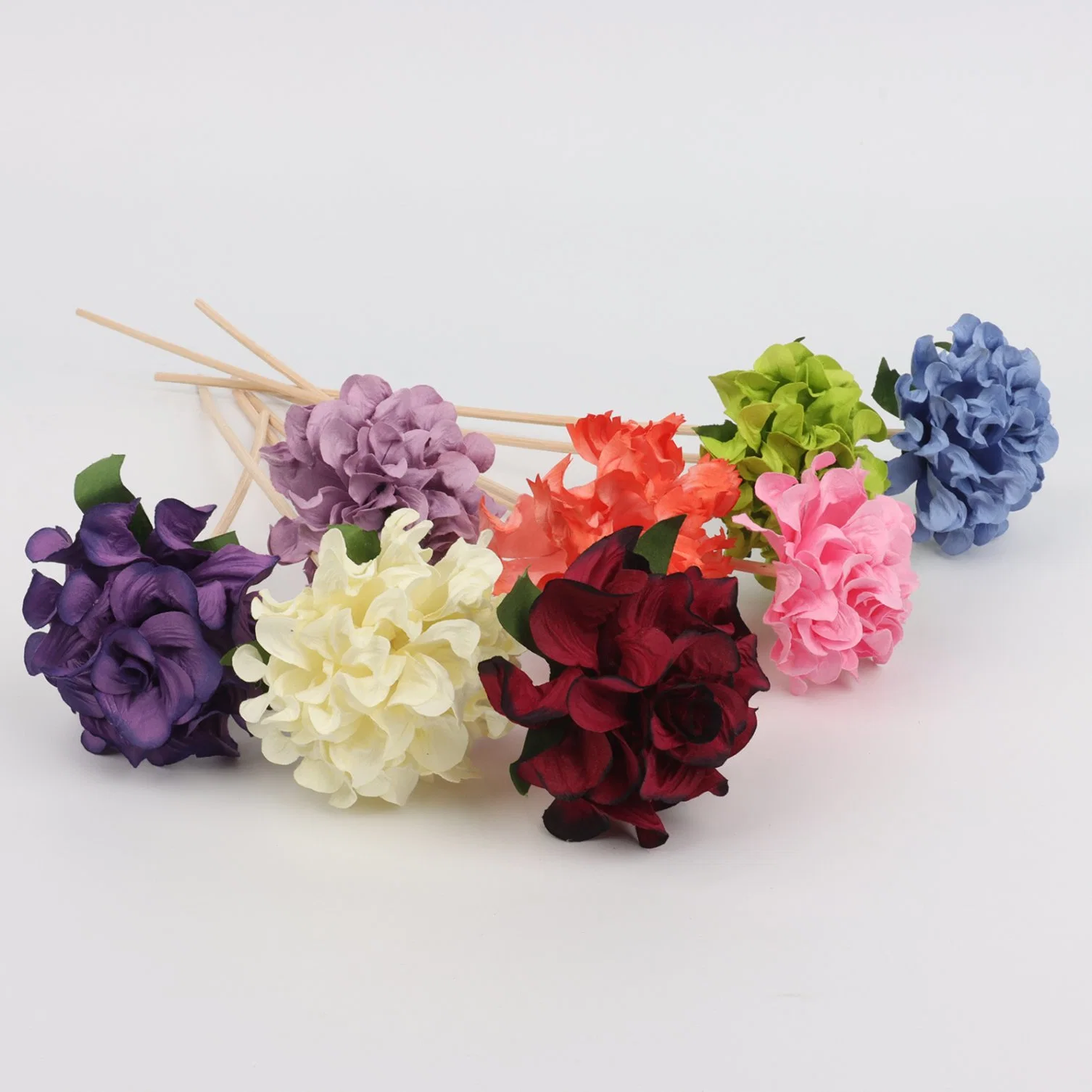 Rattan Ornament Fragrance Accessories Color Aromatherapy Handmade Simulation Paper Flower