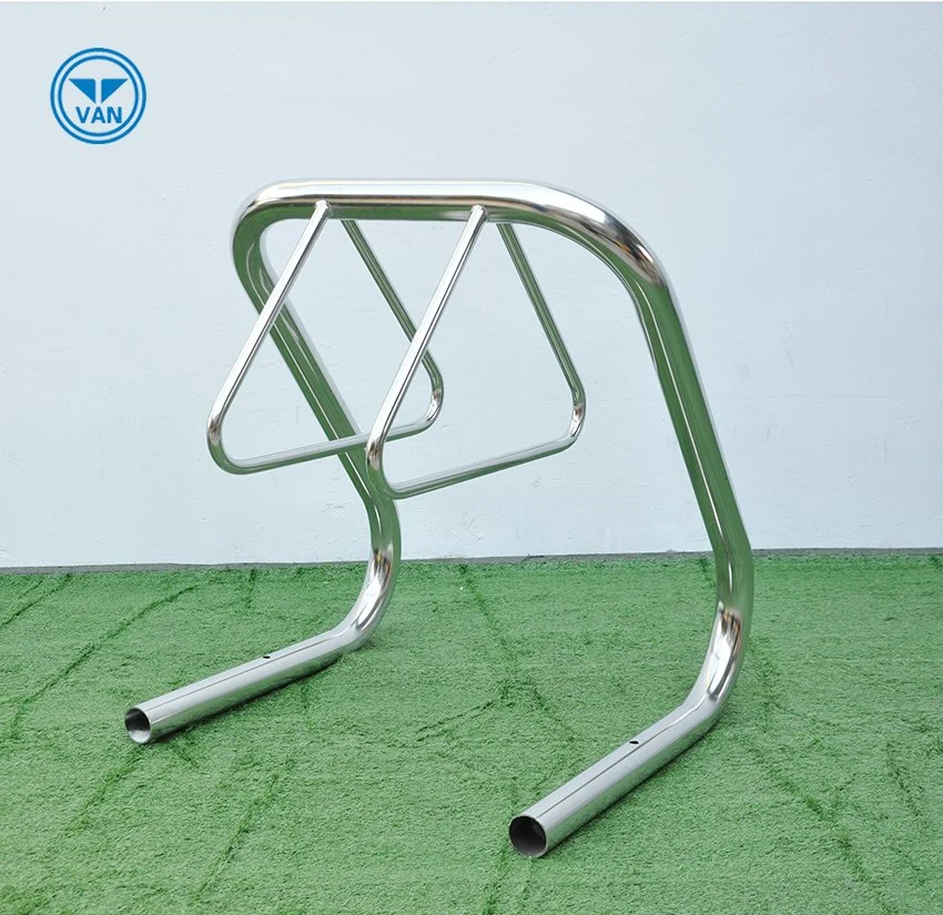 Two-Sided Bike Parking Stand Storage 2 Seats Triangle Loop Bike Racks