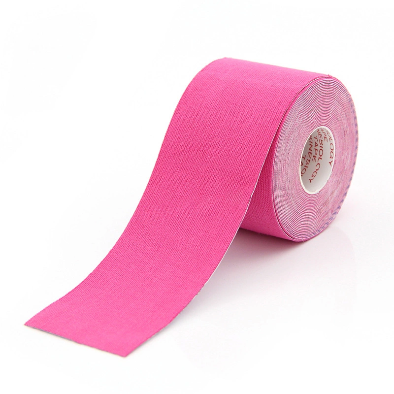 Custom Colored Printing Sport Cloth Waterproof Elastic Medical Self Adhesive Kinesiology Tape