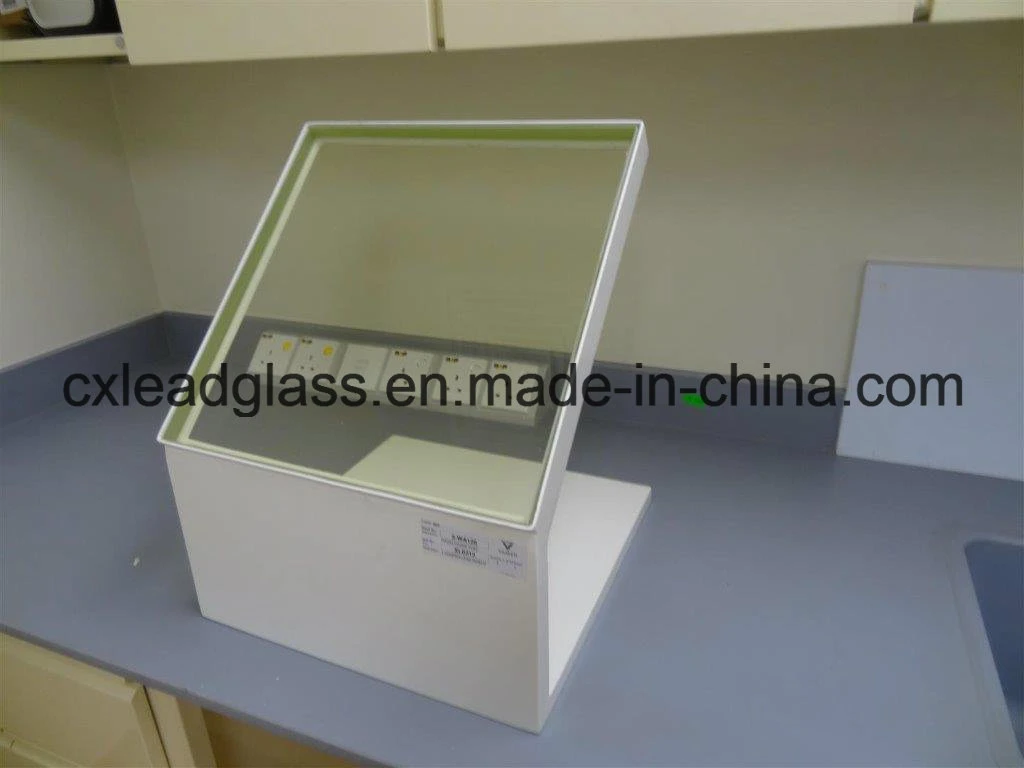 High quality/High cost performance  Xray Radiation Shieling Protection Lead Glass with Stainless Steel Frame for CT Medical