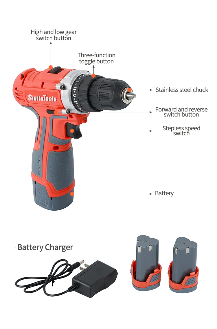 China Professional 500W Impact Power Hammer Three Function Rotary Hammer Drills Electric