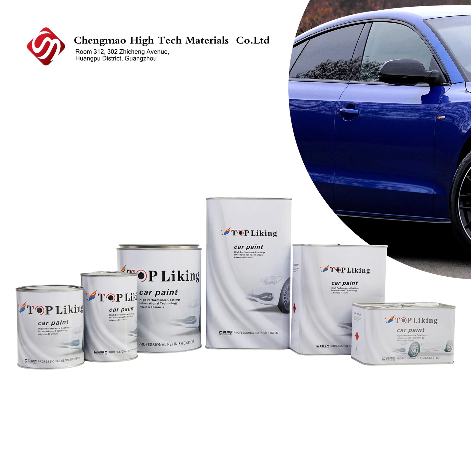 Factory Price Topliking Finish Coat Wholesale/Supplier Auto Car Paints Ceramic Coating Paint