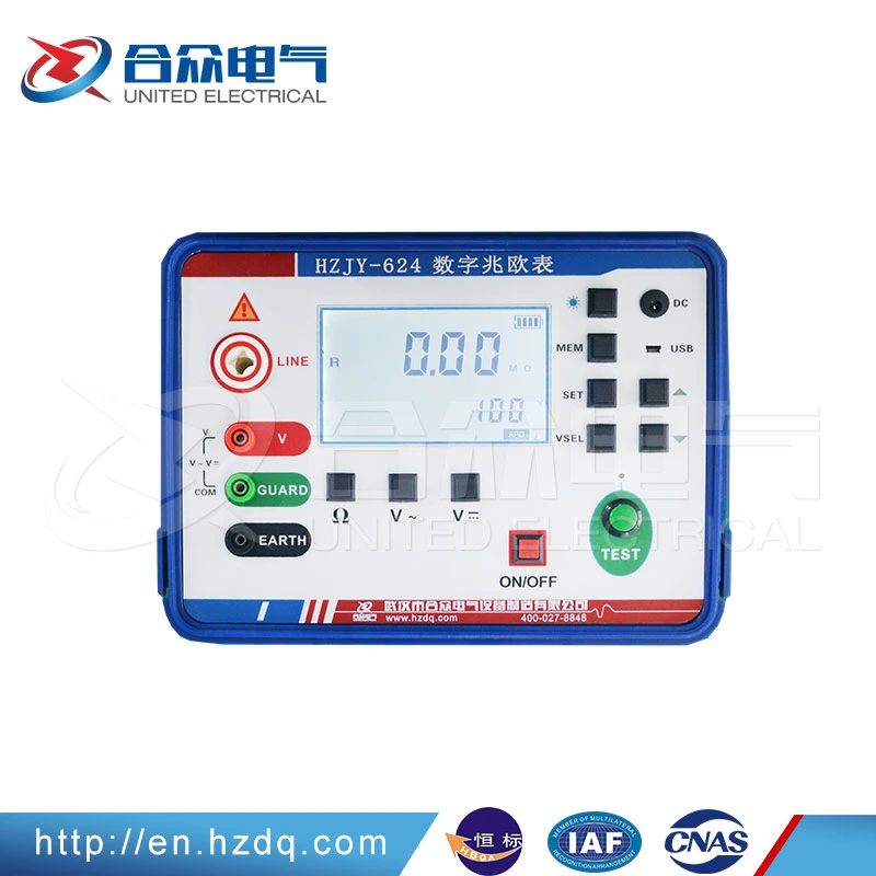 10kv Digital Earth Tester Grounding Resistance Electrical Device