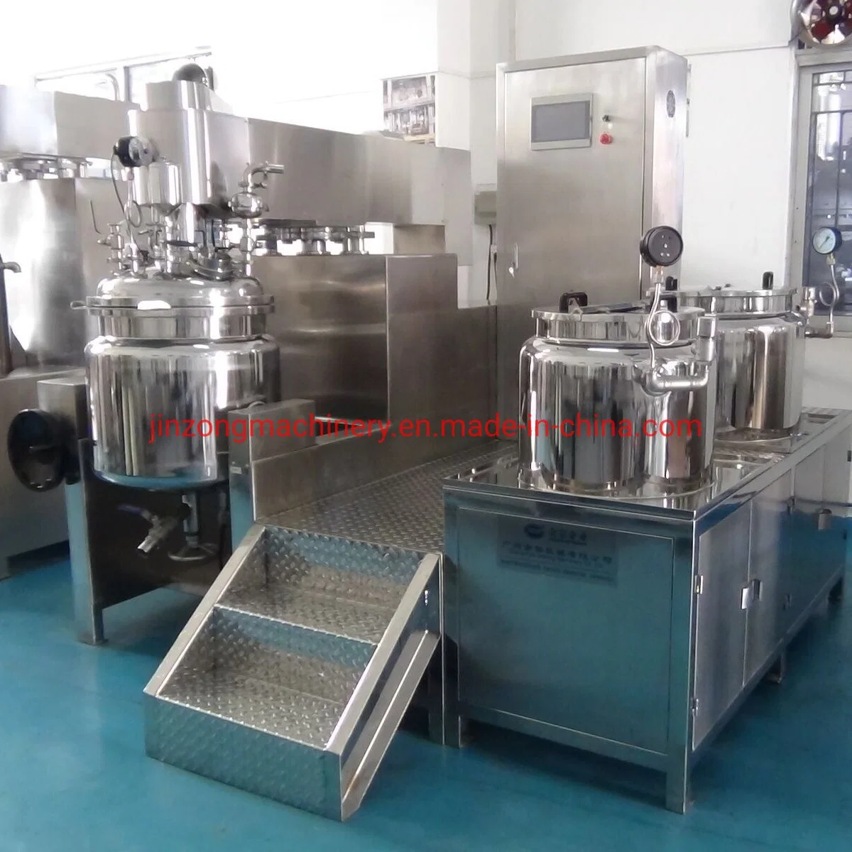 High Shear Mixer Emulsifer Homogenizer for Lotion Cream Paste Shampoo