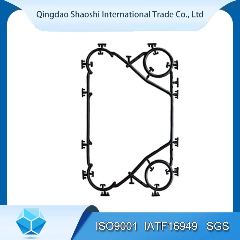 Las empaquetaduras de caucho Empaquetaduras de intercambiador de calor de placa personalizada