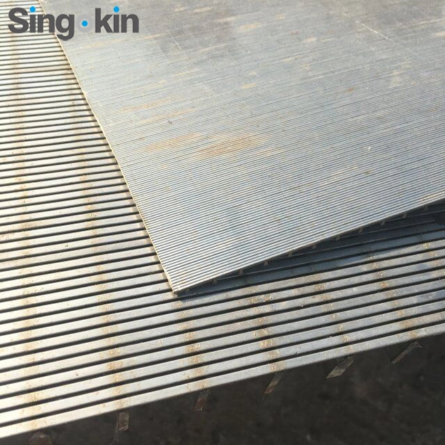 0.5mm Slot Stainless Steel Flat Wedge Wire Screen