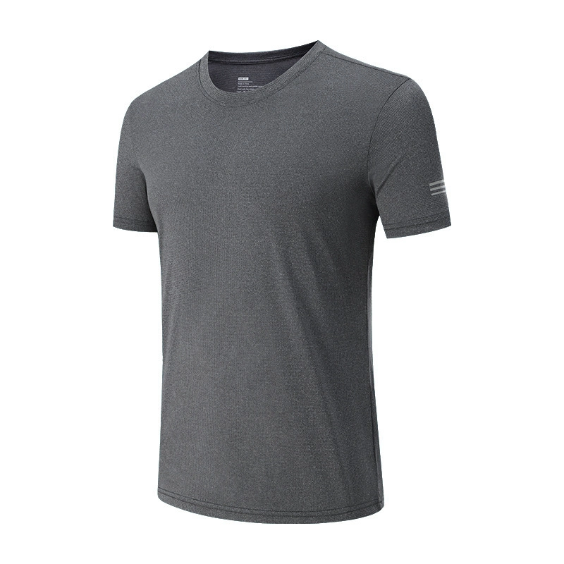 Plus Size Quick Dry Men's Sports Jogging T-Shirts remontée d'humidité hors travail Tee Shirt pour hommes