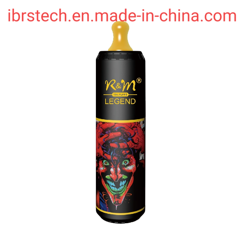 Consulta sobre o original da China, 10000 artigos descartáveis recarregáveis R&amp;M Legend Controlo electrónico do fluxo de ar da bobina de malha tipo C da vape