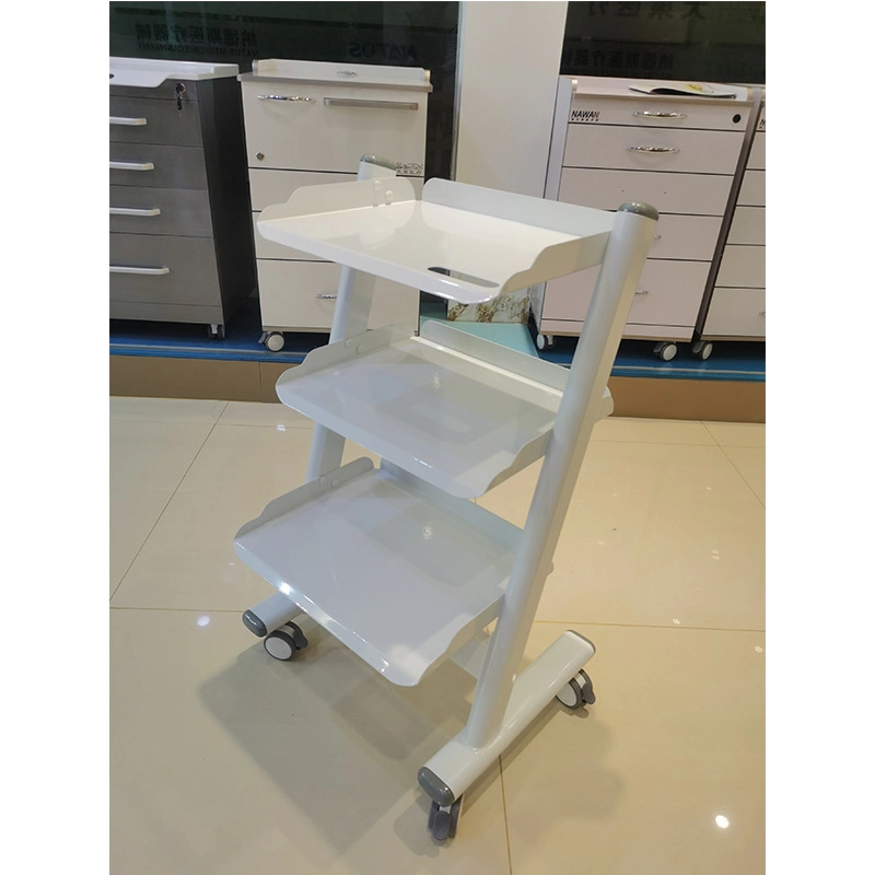 LK-A310 Cheap Medical Hospital Dental Clinic Cabinet Trolley Cart with Socket Wheels Price