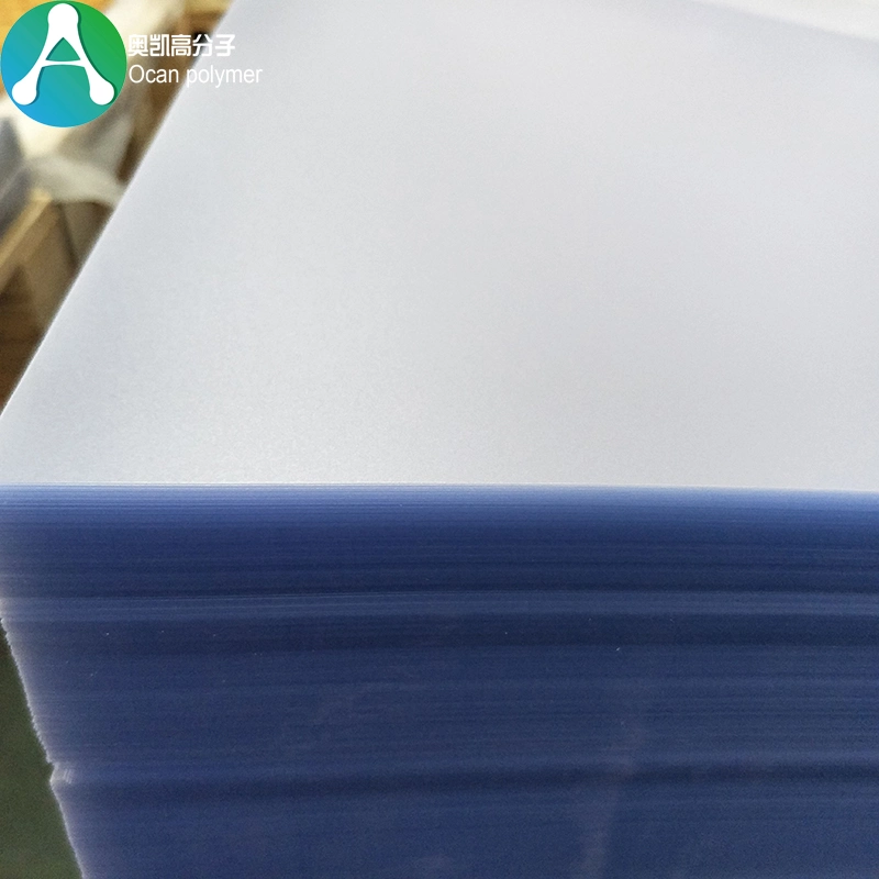 200 Micron Matte Clear Rigid PVC Sheet Printing Material