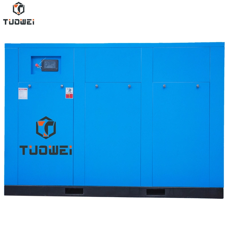 55kw 75 CV de potencia ac de frecuencia variable Twin-Screw compresor de aire con motor h.